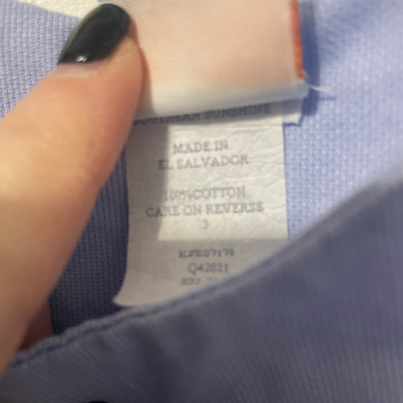 Easter Cross Smocked JonJon - Picture 2 of 3